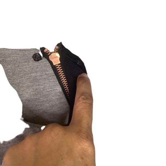 MILLY Lt Grey Marled T Back Knit Dress Size Medium - Picture 12 of 15